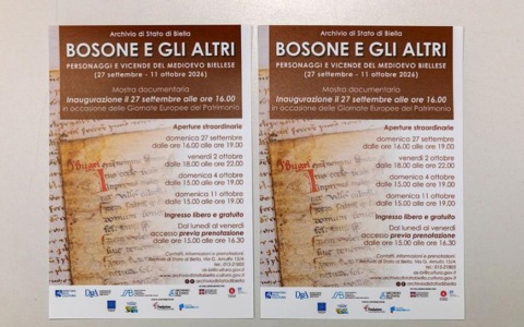 I documenti storici del Medioevo biellese in esposizione a Torino