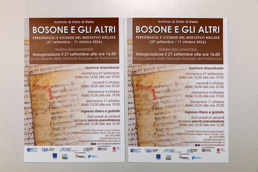 I documenti storici del Medioevo biellese in esposizione a Torino